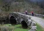 Richard and Becky cross the bridge