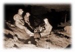 Gathering (sepia-toned)