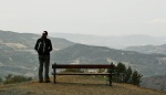 Chris admires the view