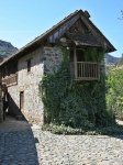 Entering the monastery of Agios Iannis Lampadistis