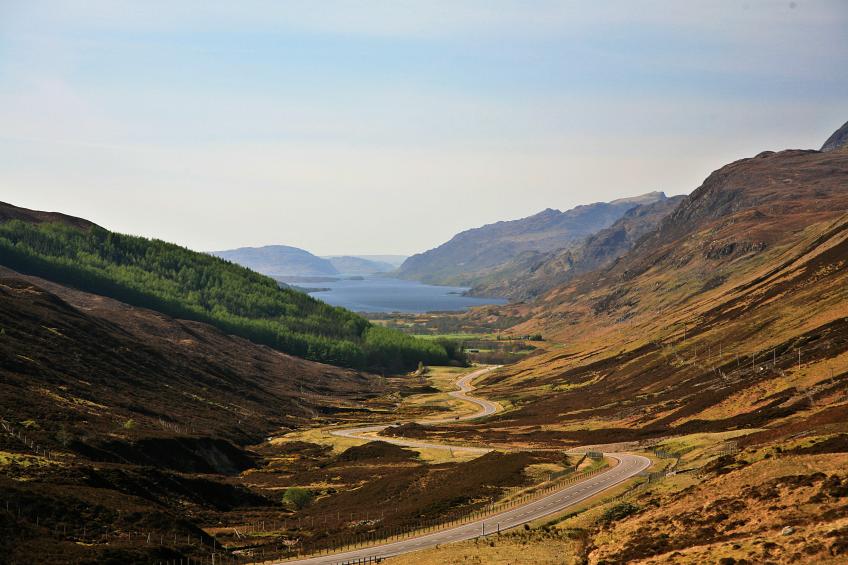 20080505-165354.jpg - Loch Maree and the new Kinlochewe road