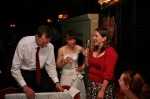 Receiving the Duffers' gift
