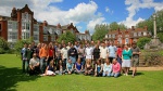 Garden party group photo