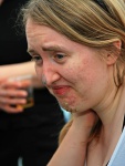I don't think she liked it!