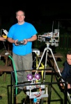 Patrick with his creation