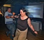 Very lively dancing