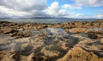 Rock pool - Dun Caan behind