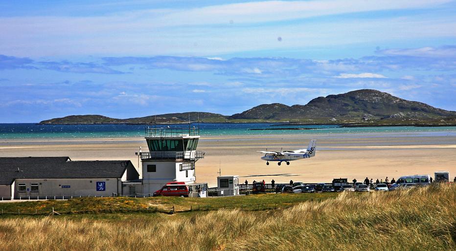 20090606-143806b.jpg - Arrival at Barra Airport