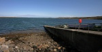 The old ferry pier for Berneray and South Harris