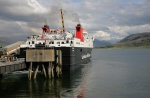 The ferry departing again from Ullapool