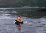 Unplanned swim