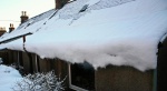 Snow curtain