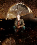 Gareth in the Main Drain near Eureka Junction