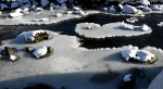 Ice in Watendlath Beck