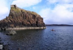 A coastal pinnacle