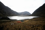 Camping at the head of the loch