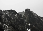 The Inaccessible Pinnacle seen through Bealach Mhic Choinnich