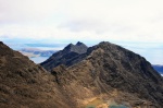 Sgurr nan Eag and Gars-bheinn, behind Caisteal a' Gharbh-choire