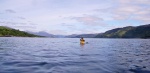 Nadia on Loch Carron