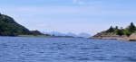 Skye Cuillin from Strome Narrows