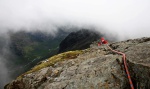 High above Coir' Uisg