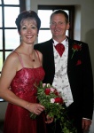 Gaynor and Danny in the Great Hall