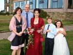 Gaynor with Imogen, Jason, Zac and Evie