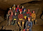 Double-group photo (where the two teams met)