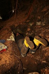 Ritchie digging a possible alternative entrance