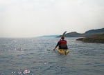 Leaving Armadale and paddling south