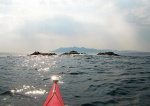 Skerry with cormorants