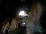 Exploring inside the sea-cave