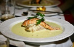 The fish looks good, too
