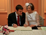 Signing the register