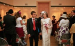 Mr & Mrs Gruar lead out