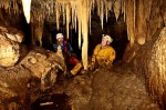 Bob and Pete pose with stals
