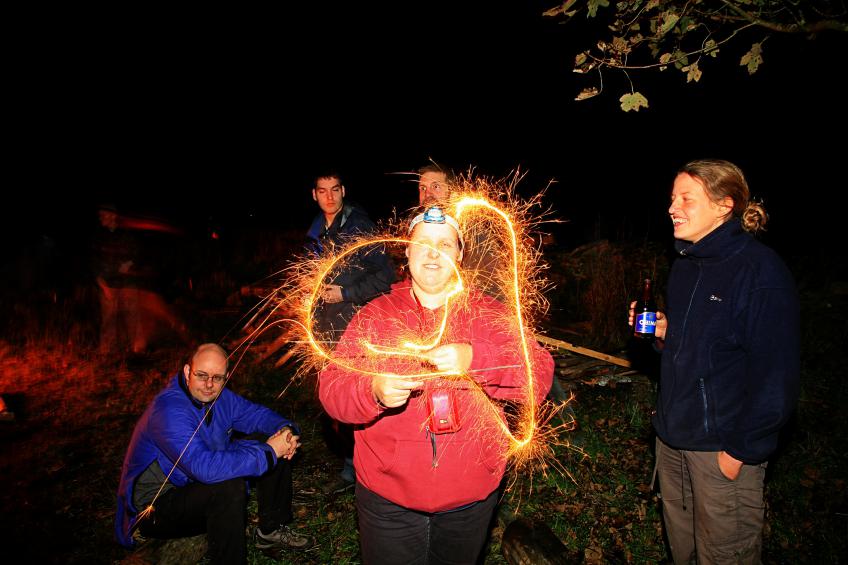 20111105-213734.jpg - Julia with sparkler