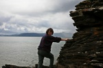 Alison, with Raasay behind