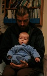 Rob and Rowan in the morning