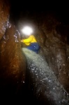 Anand tackles a waterfall