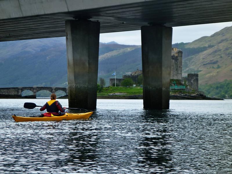 20130602-110414.jpg - Alison & Ealasaid, two bridges and the castle