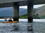 Alison & Ealasaid, two bridges and the castle