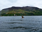Paddling back