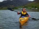 Ellen on Loch Long