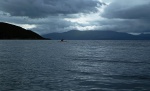 Paddling across Caolas Mòr