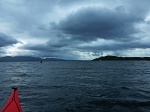 On the water