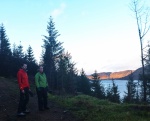 Chris and Kate by Loch Alsh