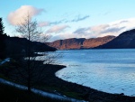 Afternoon sun, and view to Dornie