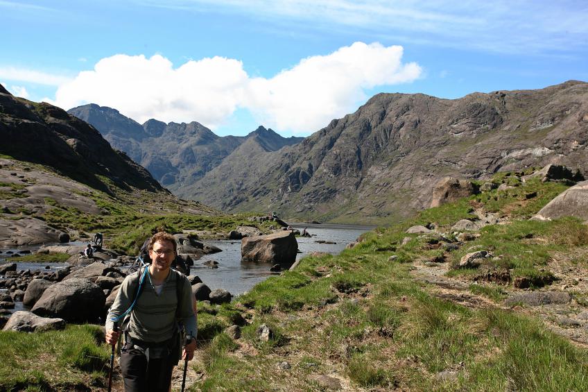 20140524-151302.jpg - Alex by the River Scavaig