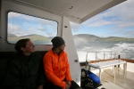 On the boat